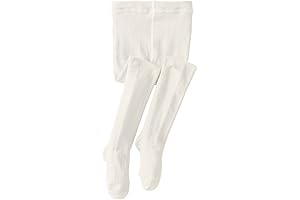 Girls Seamless Organic Cotton Tights