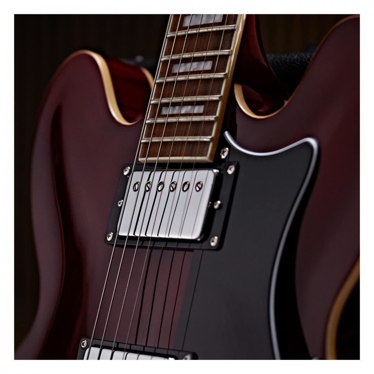 SemiAkustikgitarre Full Size Hartwood Revival Rot