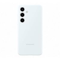 Samsung Silicone Case cover morbida per Galaxy S24, White