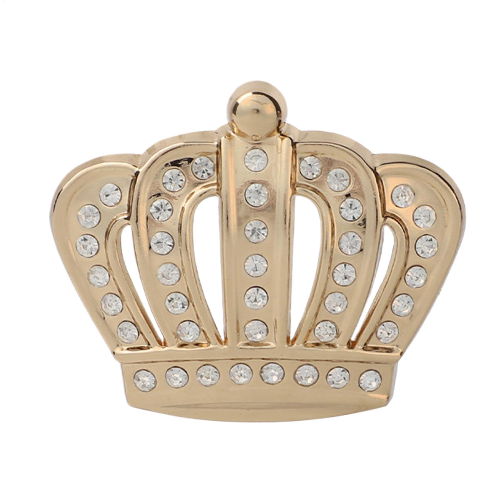 Crystal Princess Crown Car Emblems, Bling Car Decal Stickers, Adhesive Sparkling Window, Sturdy Waterproof Design, Easy to Apply & Remove, Silver Pink Gold and Laptop Decoration