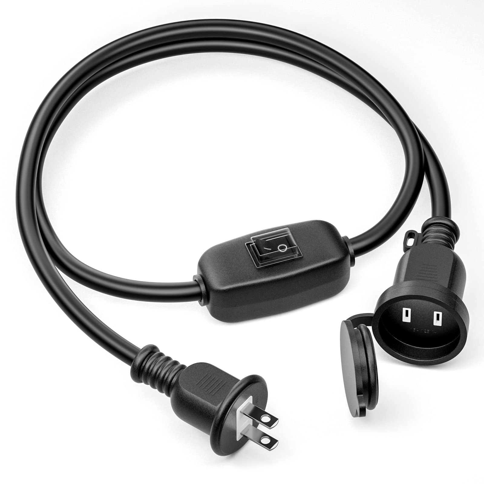 ♪ZOOM　G5　新品専用バッグ、アルミ製スイッチハット、電源分岐ケーブル付き Amazon.co.jp: powseed 防水 延長コード スイッチ付き 1m 15A 125V 防