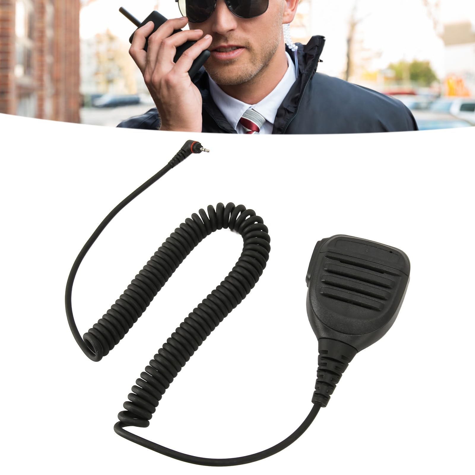 Handheld Speaker Mic Shoulder Microphone For Baofeng UV-5R BF-888S Walkie Talkie | UK