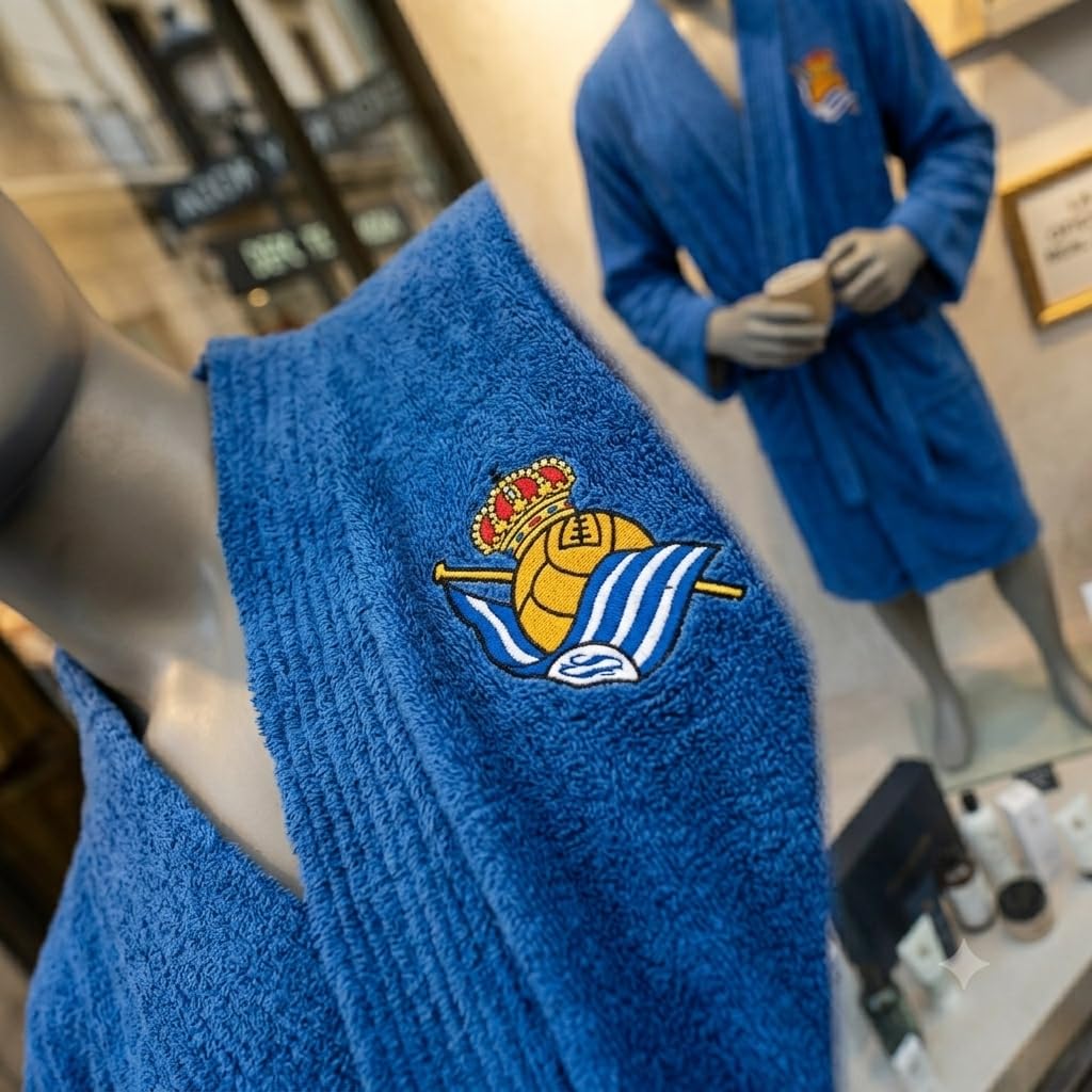 Albornoz de baño de equipos de fútbol, ​​batas de baño para adultos, regalos para aficionados, regalos para mujeres y hombres, regalos