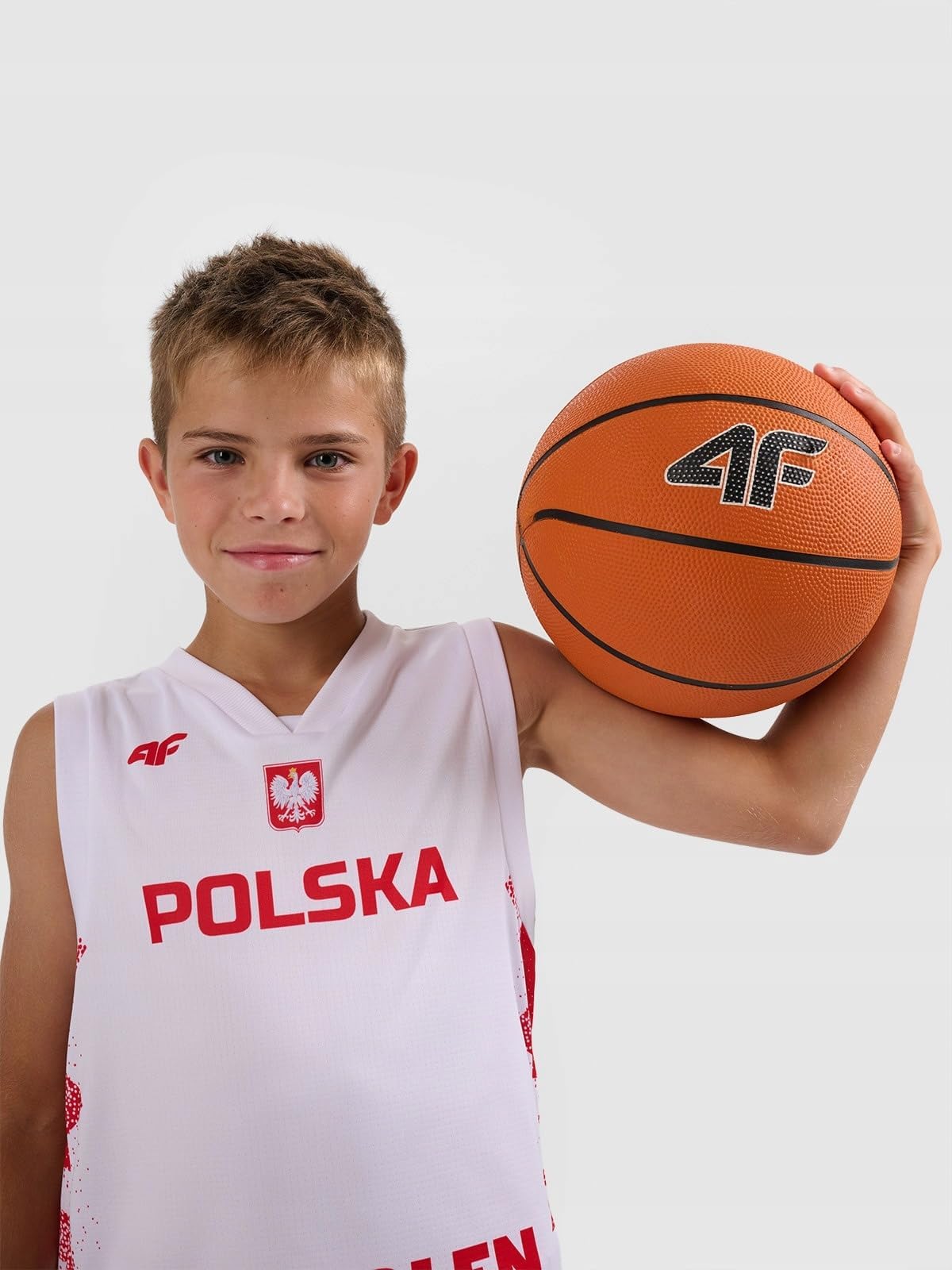 4F Koszulka reprezentacyjna z możliwością personalizacji dziecięca 4F x PZKOSZ
