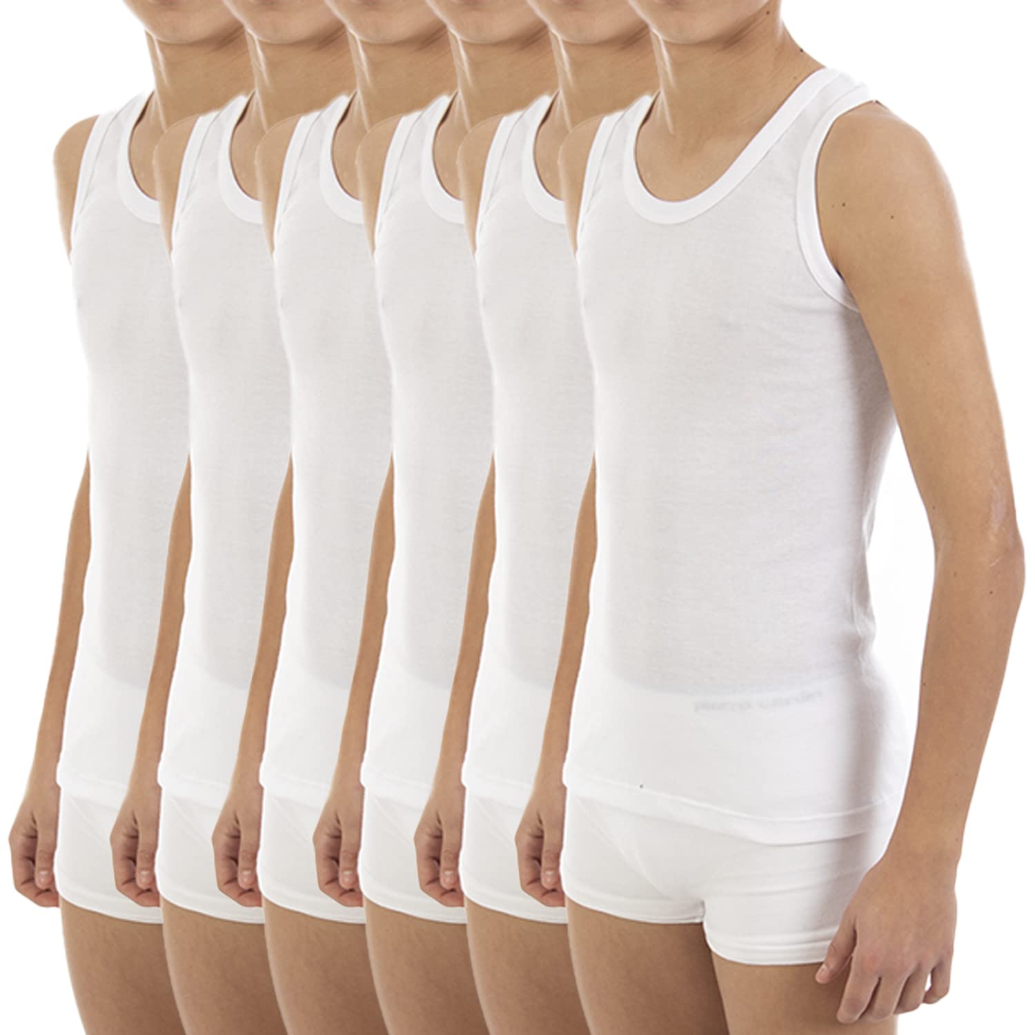 Multipack Camiseta Interior de niño LCT370, de Tirante Ancho. Colección Cool Cotton