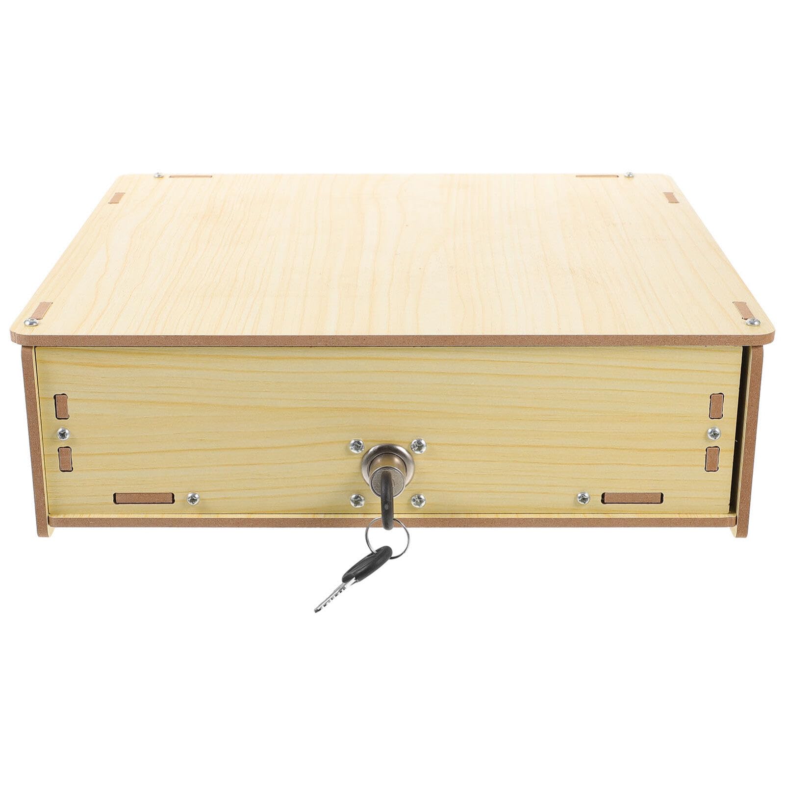 Operitacx Cajón De Caja Registradora Electrónica Para De Punto De Venta Bandeja De Efectivo Para Monedas Compartimento Para Monedas Extraíble Organizador De Dinero Con Cerradura Con