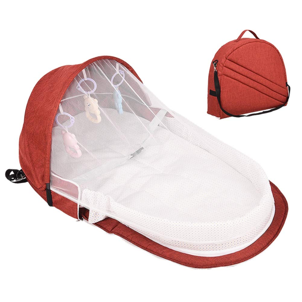 Portable Baby Bed Foldable Newborn Baby Travel Cot