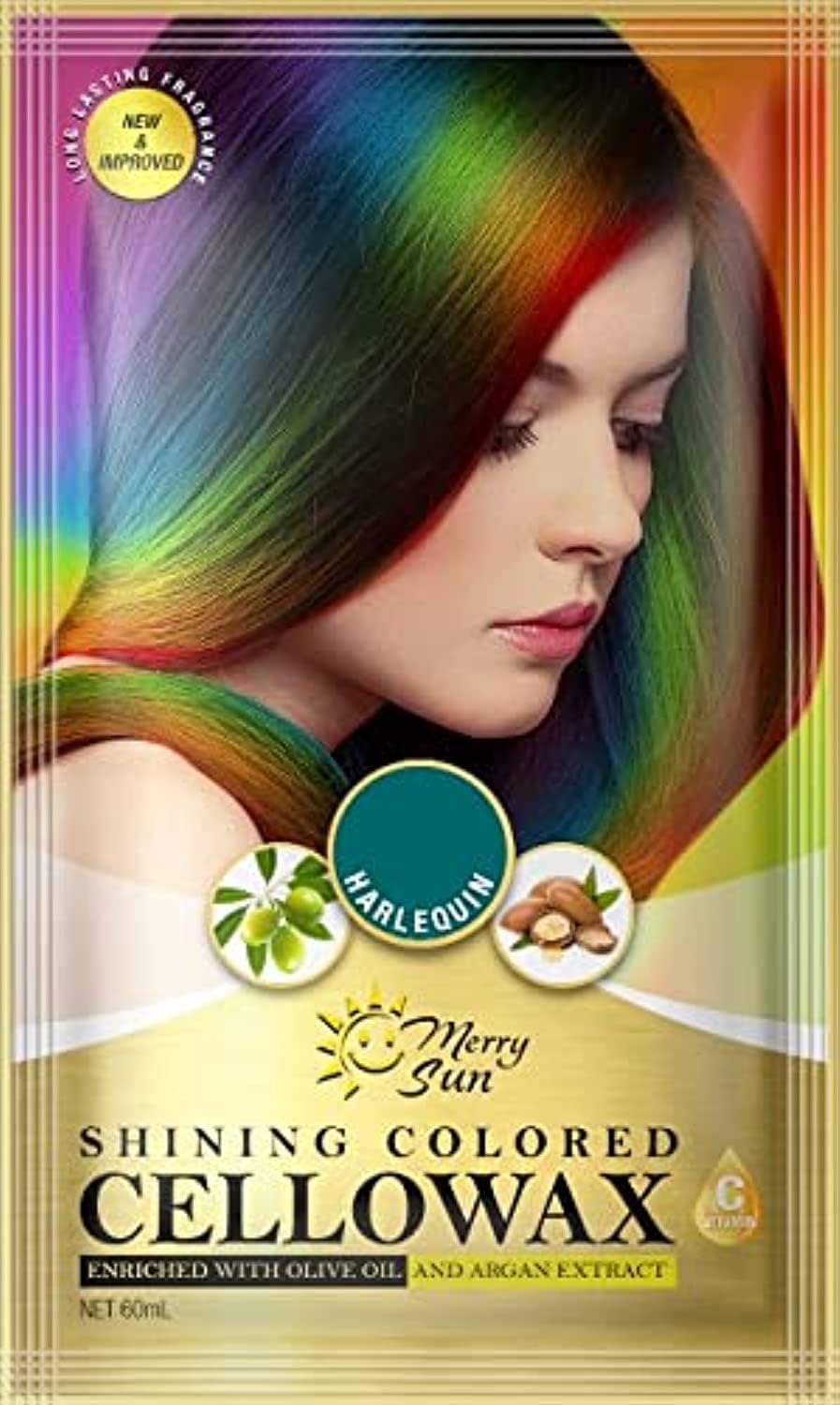 Merry Sun Shining Colored Harlequin