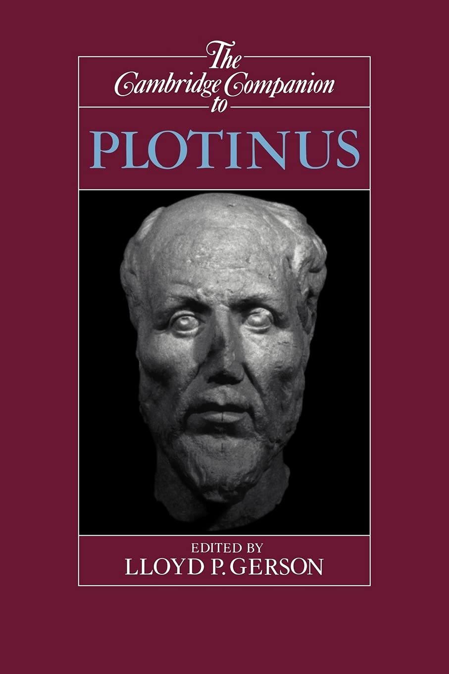 The Cambridge Companion to Plotinus Gerson Paperback Cambridge University Press