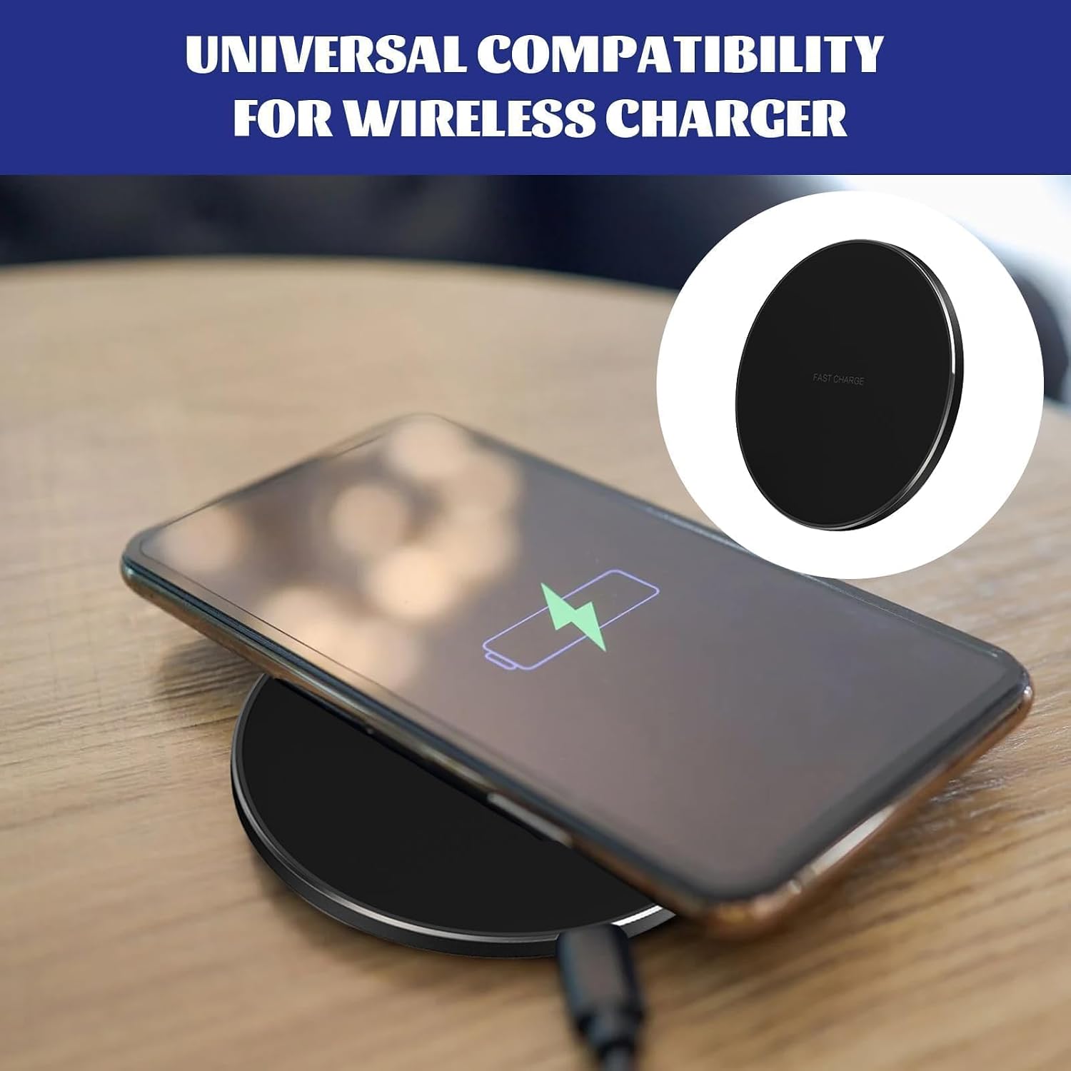 chargeur induction sans fil – vue détaillée