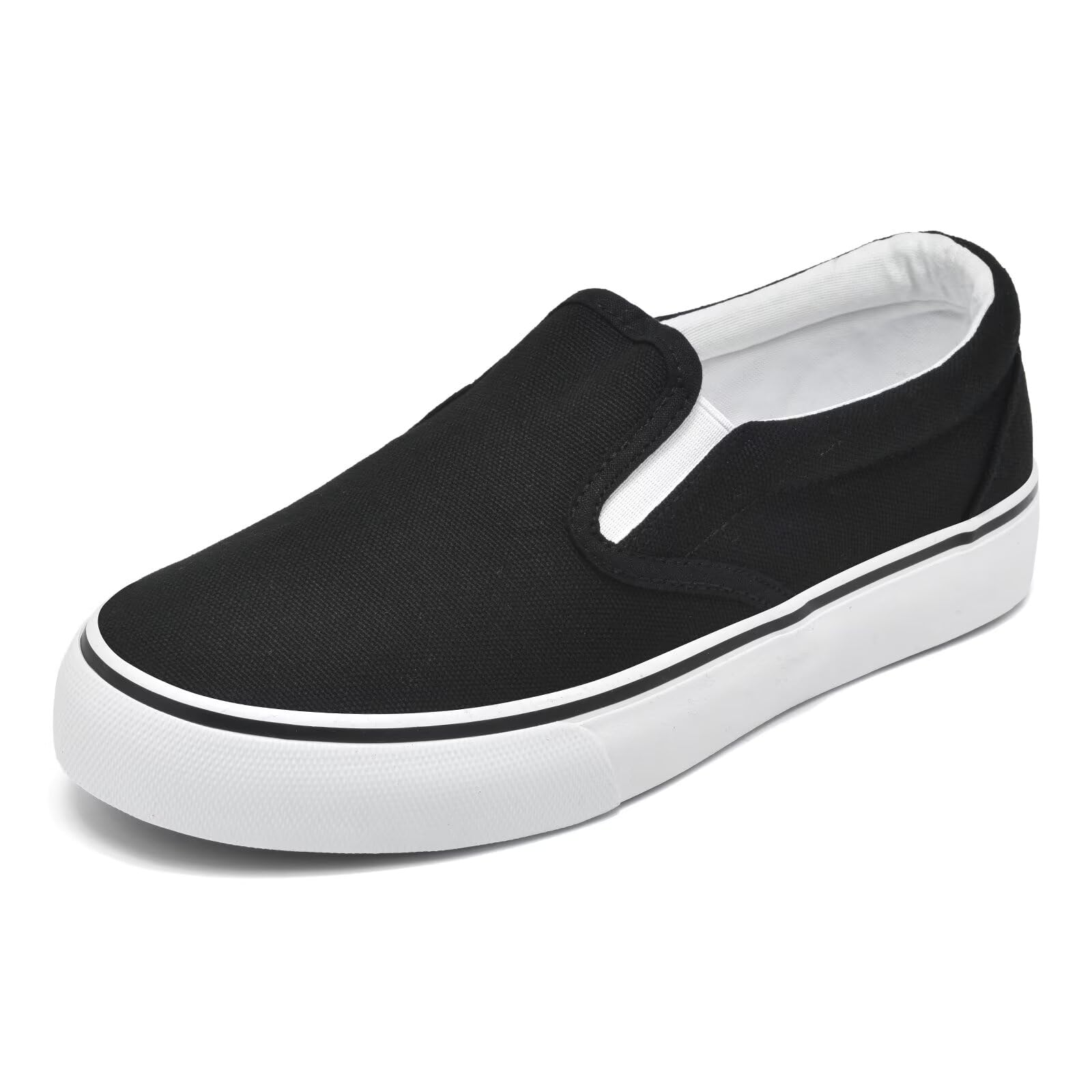 Low Top Slip on Casual Canvas Shoes for Women,Comfortable Lightweight Classic Fashion Sneakers Popular 2026, Zapatillas Casual De Lona De Moda para Hombre Y Mujer