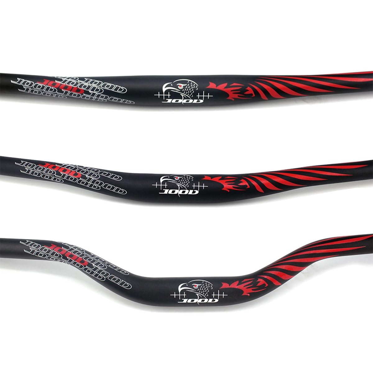 Guidon VTT Rise 25/45mm – Alu 31.8mm, 780/800mm, Ultra Large Pour Cross Country Et Descente