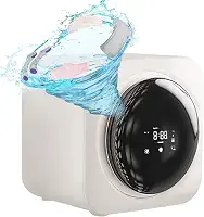 Máquina De Lavar Roupa Totalmente Automática, Máquina De Lavar Roupa De Parede De 3.5L, Com Visor LED/Despejo De Drenagem / 4 Modos, Secadora Portátil Para Apartamentos