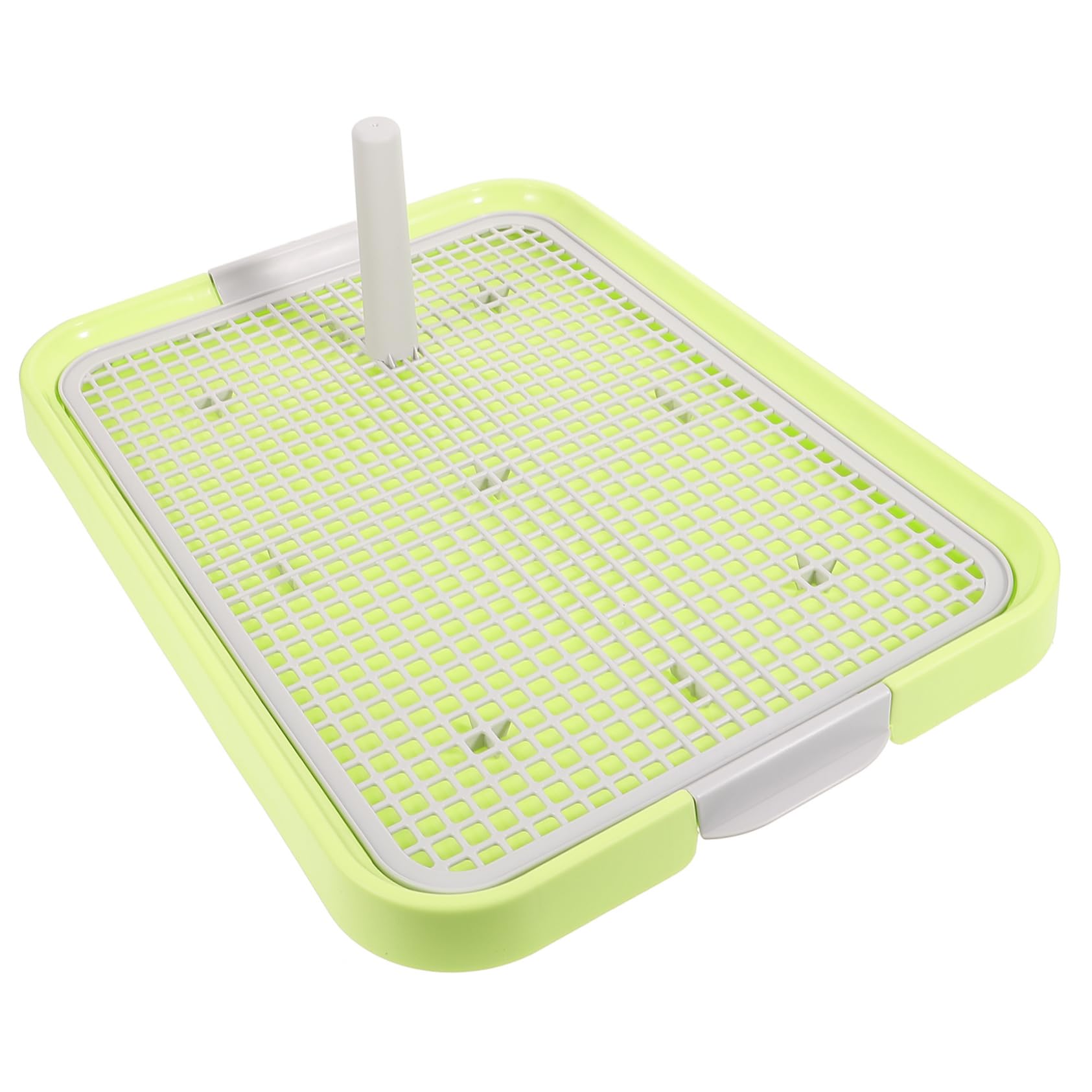 Abaodam Puppy Litter Toilet Training Tray Non Slip Indoor Dog Potty with Mesh for Dogs Easy Ergonomic Design for Home Office