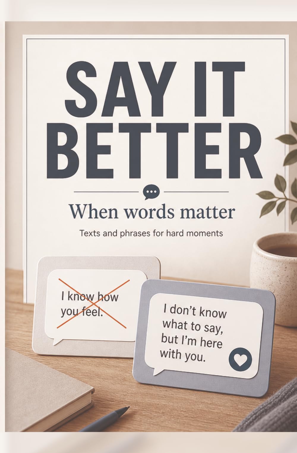 SAY IT BETTER: When words matter