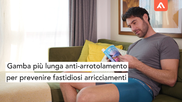 Kandor Boxer da Uomo a Gamba Lunga – Confezione da 3, Boxer Intimi antisfregamento con Mutande in Rete antimosche Confezione da 3 (L, Longym-PK- C, Blue Black Mix