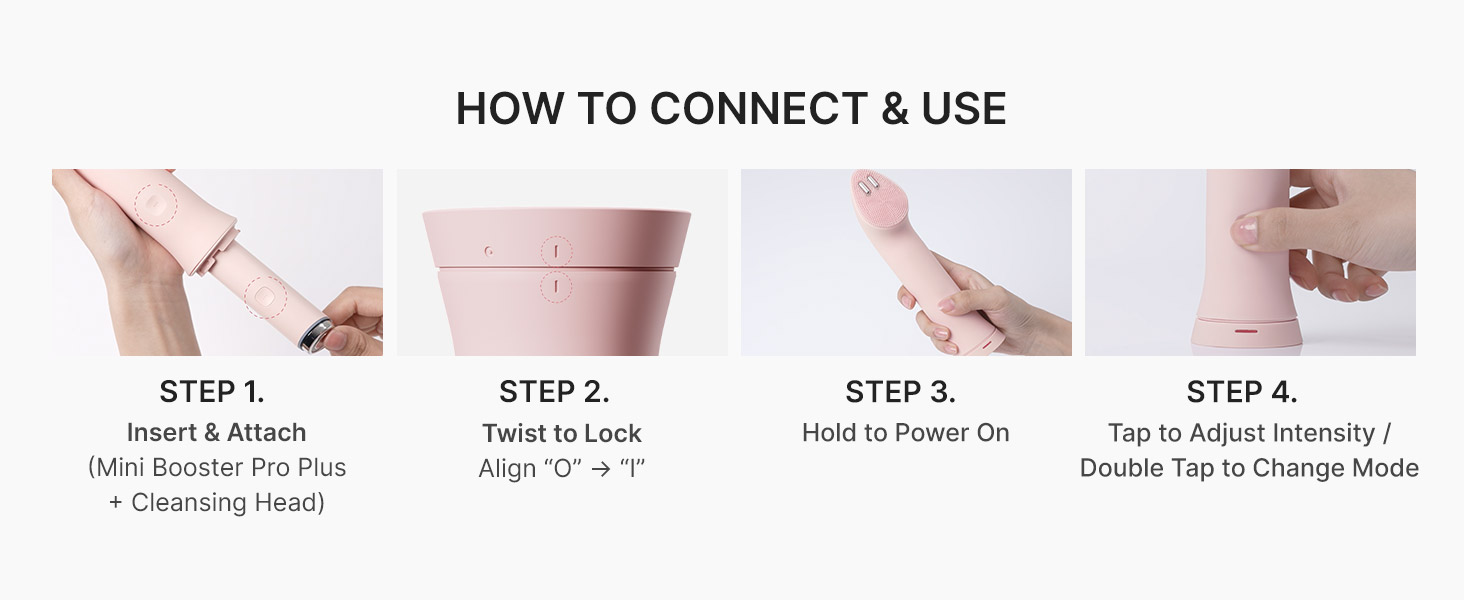 Amazon.com: medicube Mini Booster Pro Plus Cleansing Device Set
