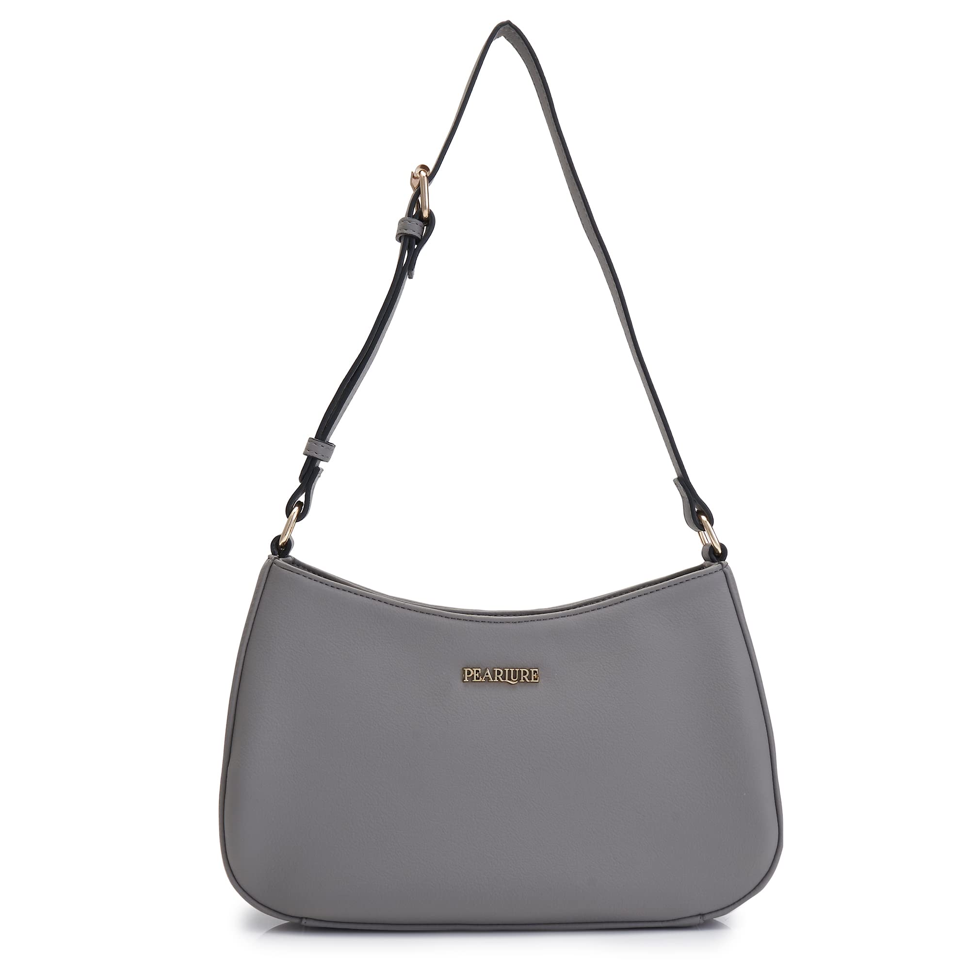 Pearlure Alexandra Sling Bag for Women, Stylish Handbag Italian Vegan Leather with Detachable Sling Strap - Ideal for College, Office (30 x 7 x 17 cm) - Black (B0C1VTP3FF) Amazon Price History, Amazon Price Tracker
