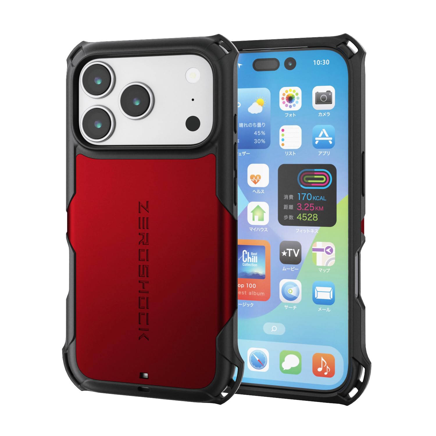 スマホアクセサリー ELECOM PM-A17MFLGGBL Amazon.co.jp: エレコム iPhone 17 Pro ケース カバー 耐衝撃 衝撃吸収