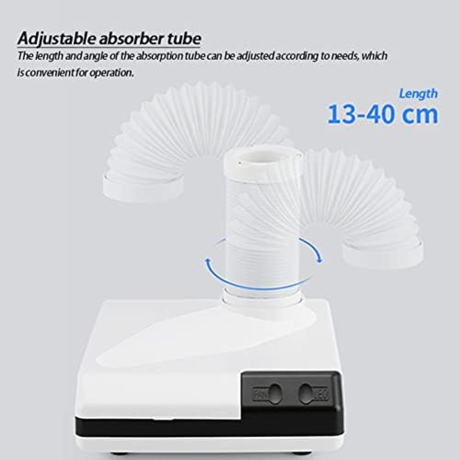 Aspirapolvere Aspiratore per Collettore di Polveri da 60 W, Attrezzatura per Laboratorio Odontoiatrico, per Uso Domestico E Professionale,YUYANAIAI