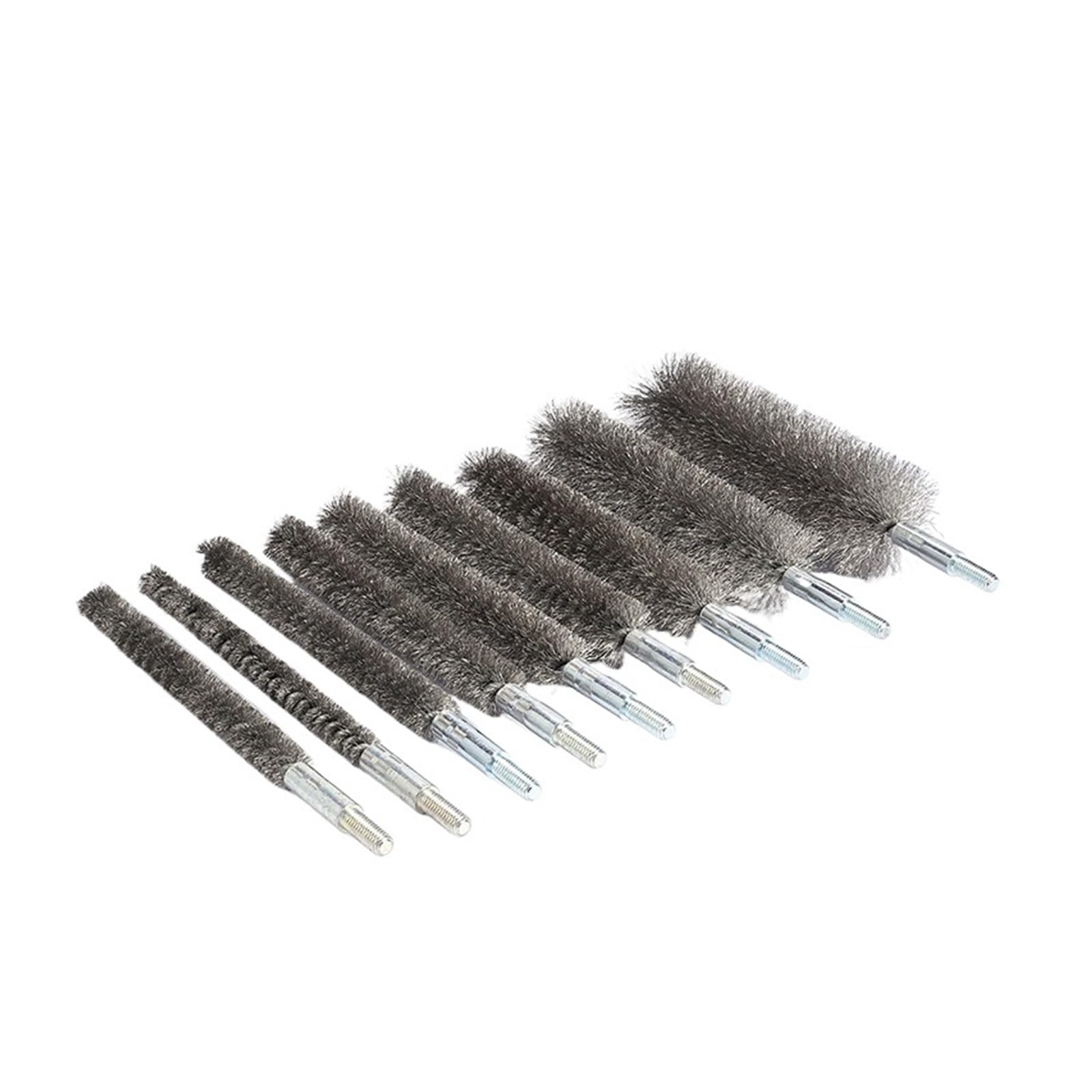 cepillo de alambre, El tubo del alambre cepilla los cepillos de acero inoxidable en torcido con la manija hilo M6(Diameter 35)
