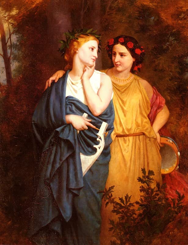 Image sur toile Philomène et Procné Elizabeth Jane Gardner pour habiller un grand mur vide