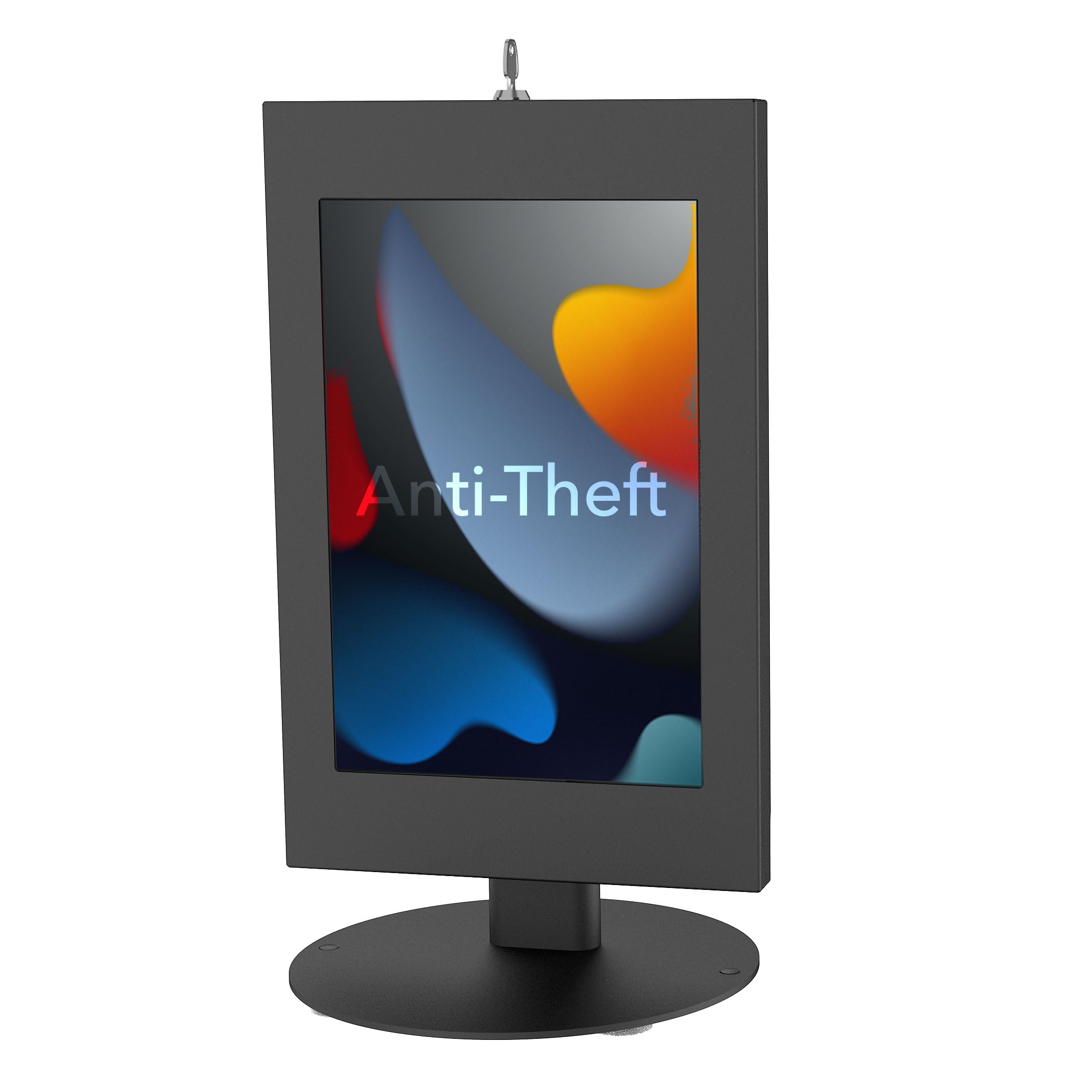 Mount-It Lockable Tablet Countertop Stand for Samsung Tab A9 S9 S9 FE S8 A8 Anti-Theft POS Stand Fully