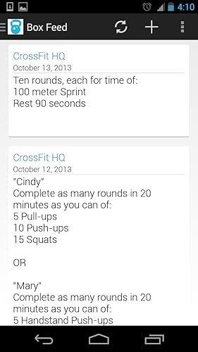 CROSSFIT WOD TRACKER