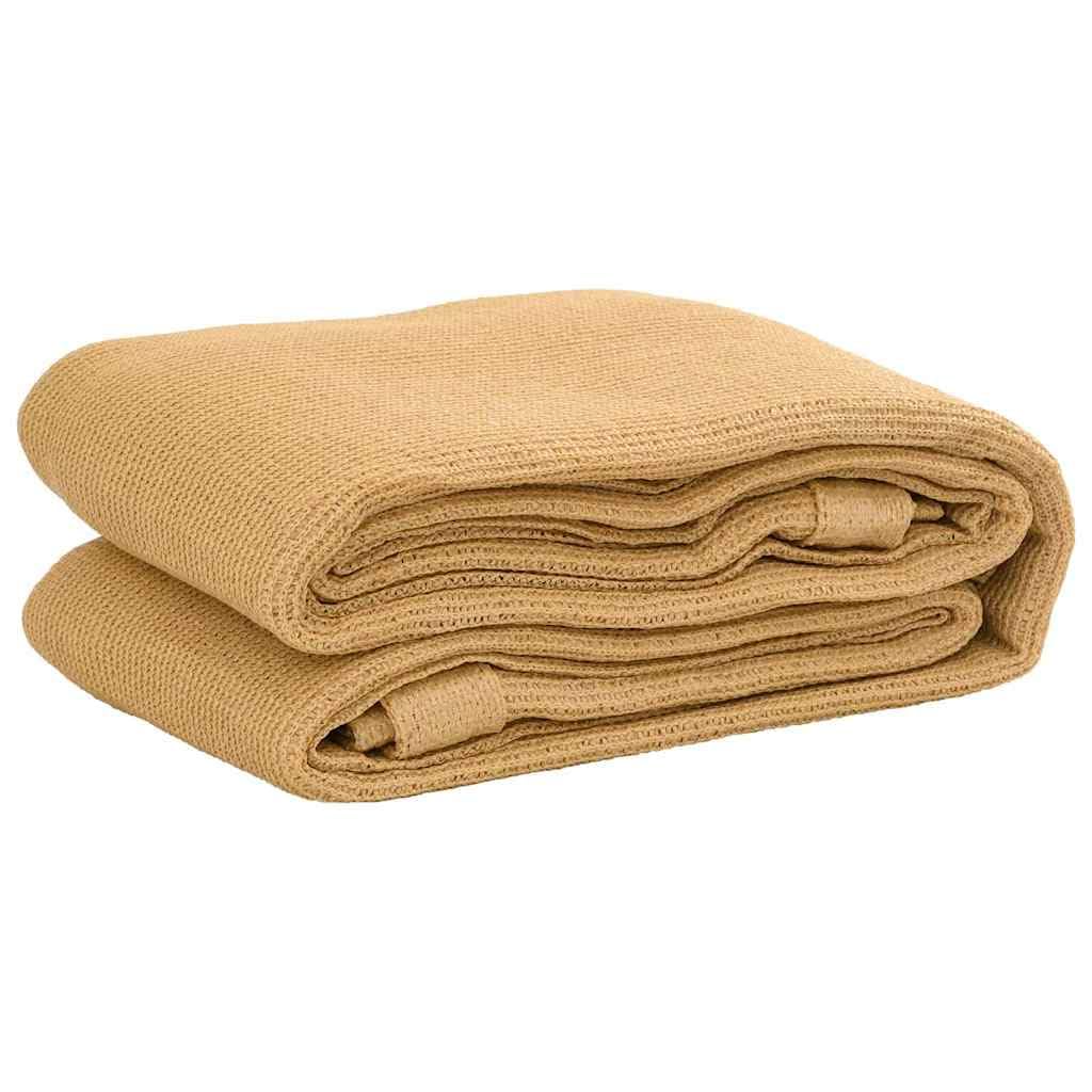 vidaXL Tent Carpet Sand 400x500 cm HDPE โ image 1