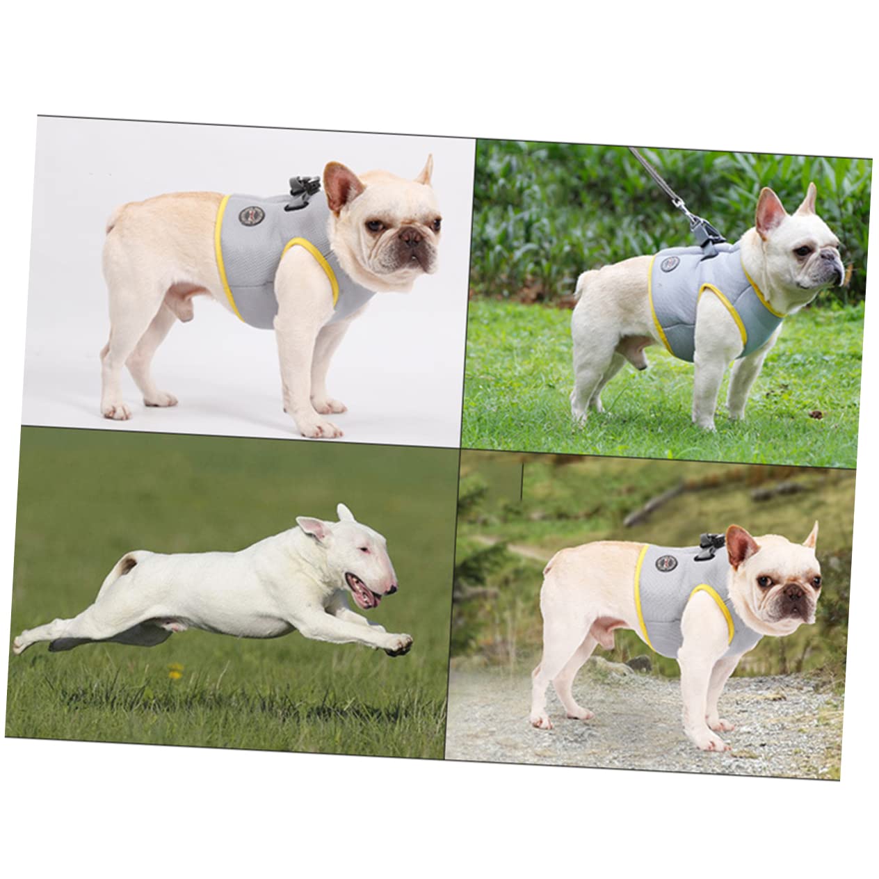 BESPORTBLE 2pezzi Gilet Rinfrescante Per Pet Cooling Traspirante Per Attività Esterne Design Per Facile Indossare e Rimuovere Xs