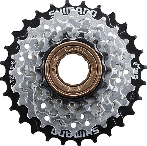 Shimano Racimo de reemplazo de rueda libre de bicicleta de 6 velocidades - MF-TZ510-14-28 - EMFTZ5106428CP