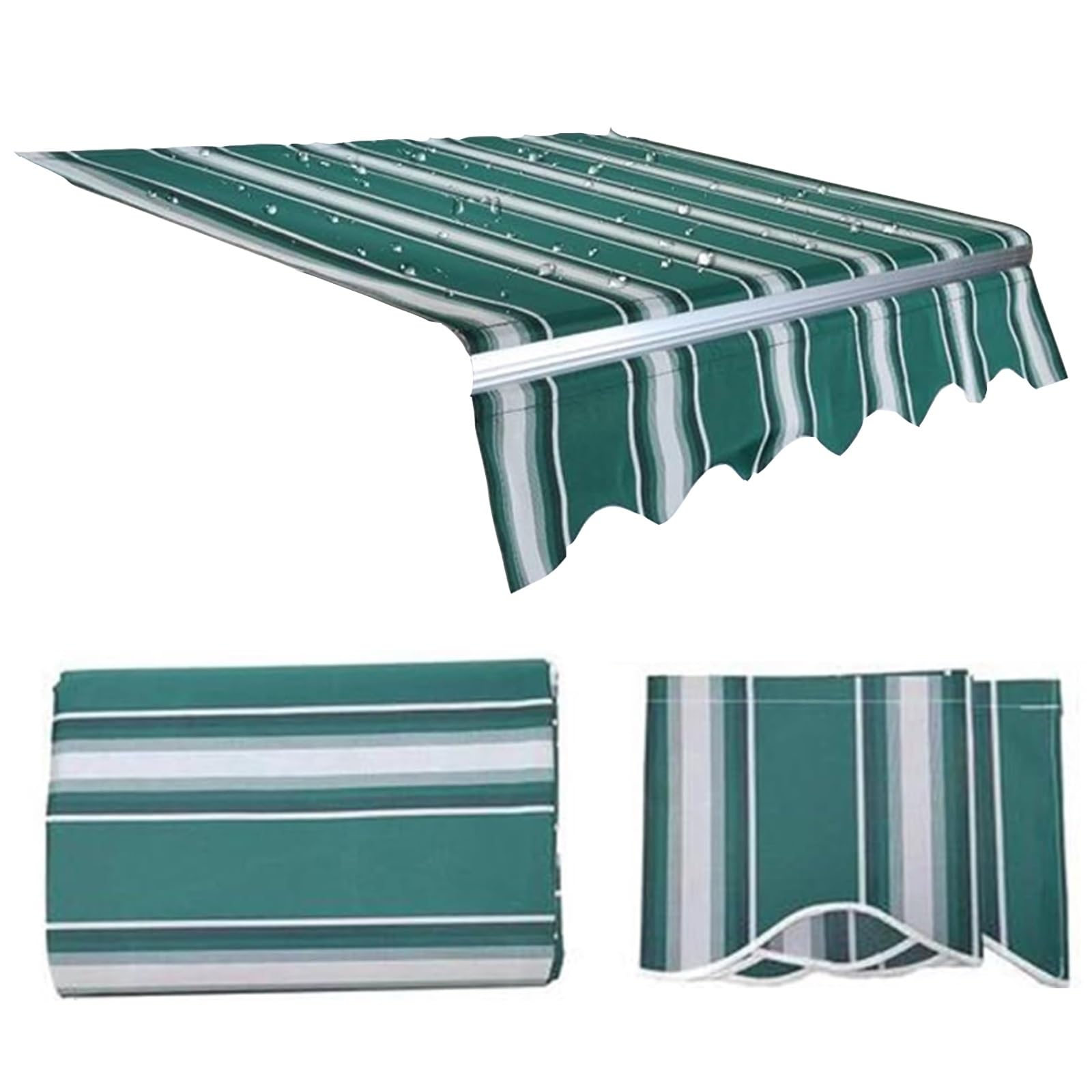 Sunsetter retractable awning fabric replacement,sunsetter patio cover replacement pvc oxford cloth,replacement Many Sizes Fabric Retractable Awning,Top Sunshade Canvas for courtyards,porches(G,