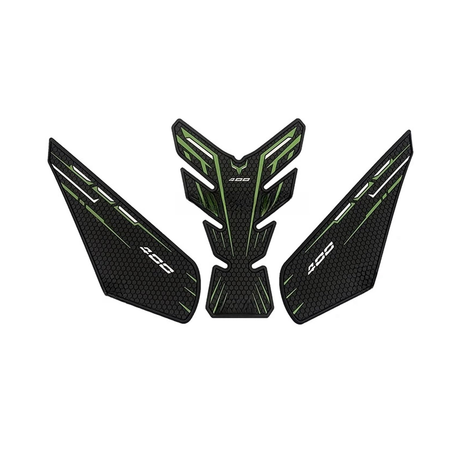 Motorcycle Tank Pad Protector Sticker Decal Gas Fuel Knee Grip Side for Kawas&AKI for Ni&nja400 for Ni&nja 400 Z400 2018-2022 Fuel Tanks Pads