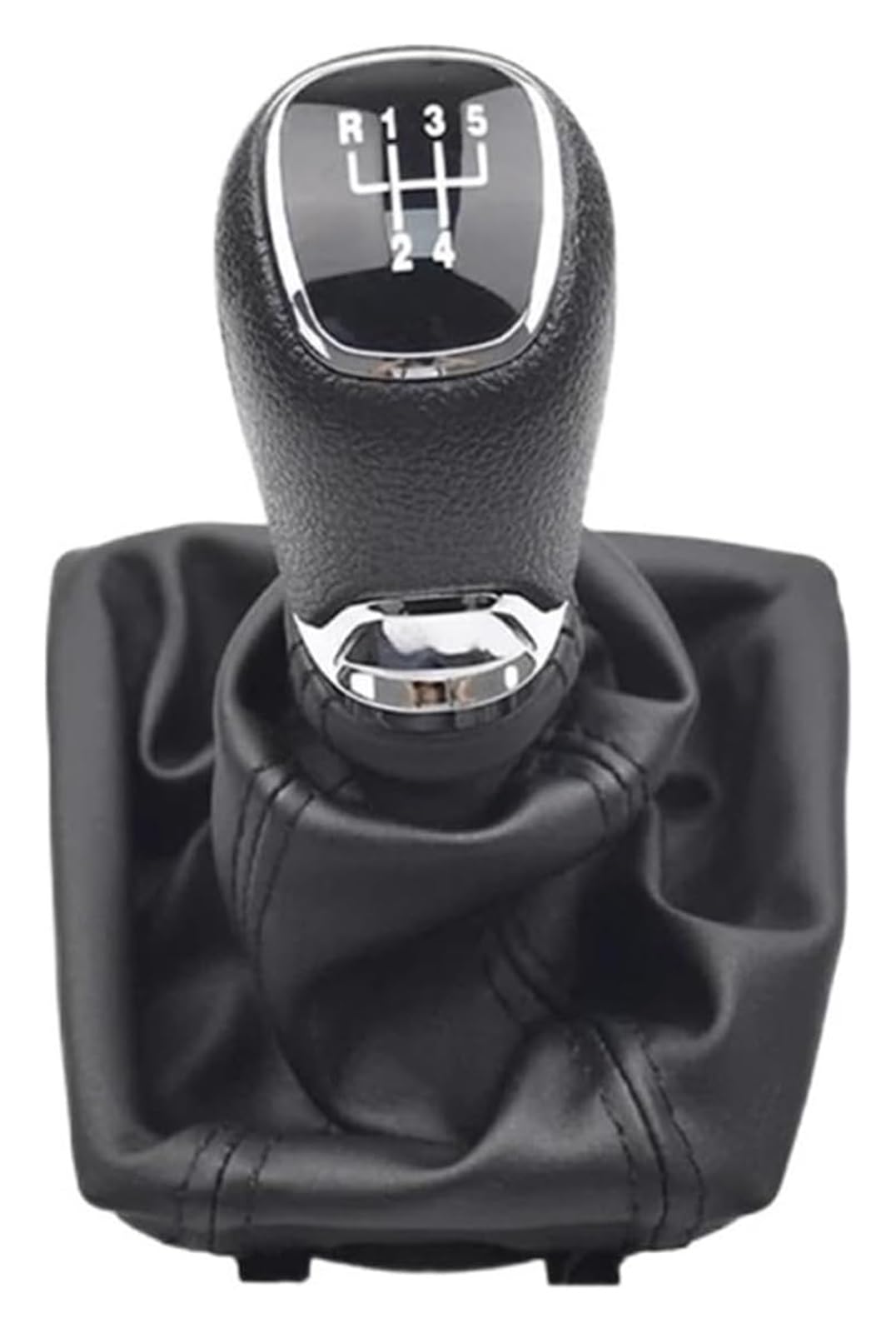 FNCVTM Car Gear Knob for Skoda for Octavia A7 MK3 2014-2019 5 6 Speed Gear Shift Knob Lever Shifter Gaiter(5 Speed)