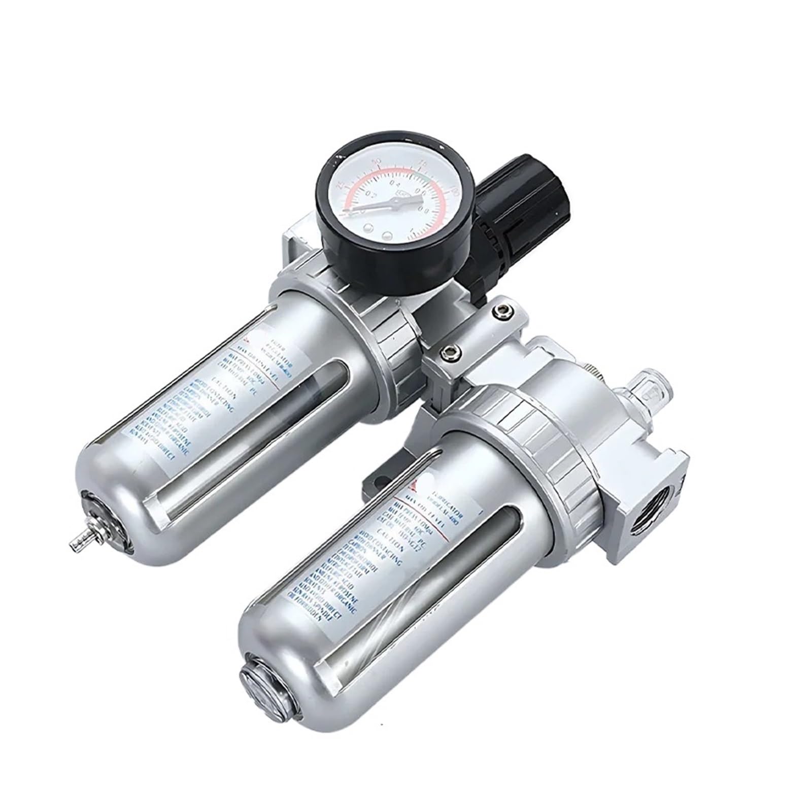 Compresor de Aire SFC200 1/4" SFC300 3/8" SFC400 1/2" Filtro regulador Separador de Aceite y Agua Trampa de Vapor Regulador de presión Accesorios neumáticos(SFC-300)