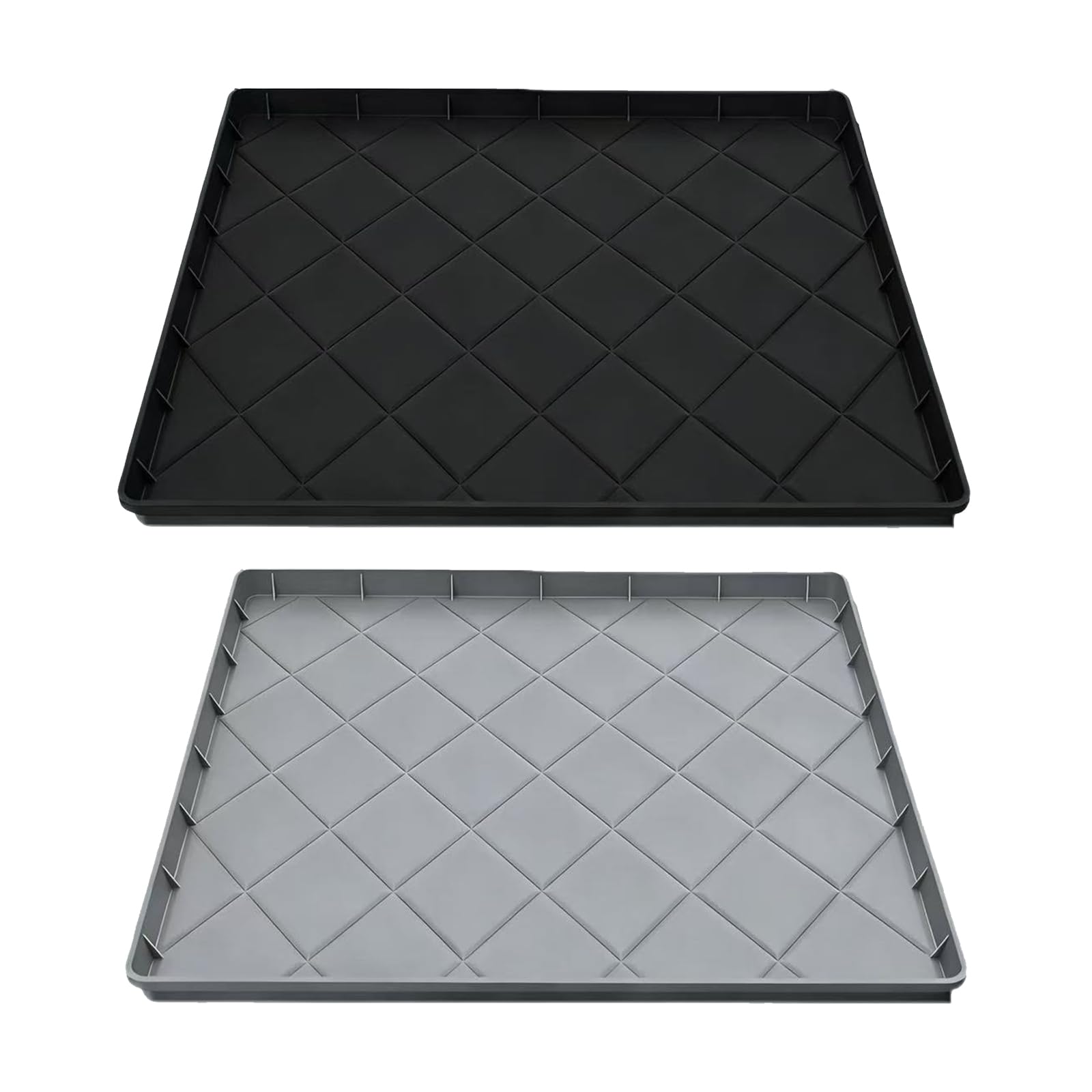 Stabile 32 x 30 Zoll große hitzebeständige Silikonunterlage für Waschtrockner, Set Schutz von Böden vor Feuchtigkeit rutschfeste Silikon Hilfsmatte