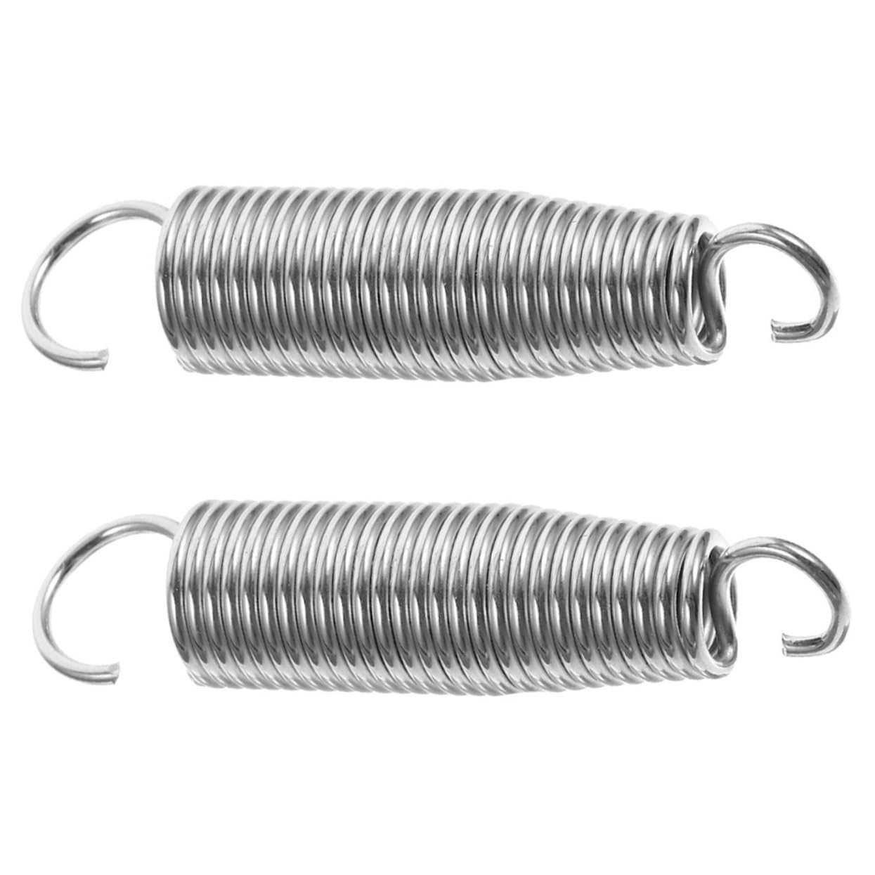 Set 2 Pezzi Molla in Acciaio Inox Per Battente Grancassa, Anelli Di Tensione Per Batteria, Accessori Per Battente Tamburo Compatibili Per Batteristi, Ricambi Per Percussioni