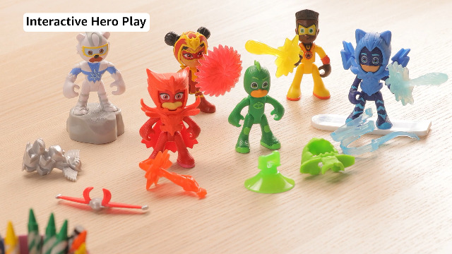 Amazon.com: PJ Masks Power Heroes Meet The Power Heroes Figure Set