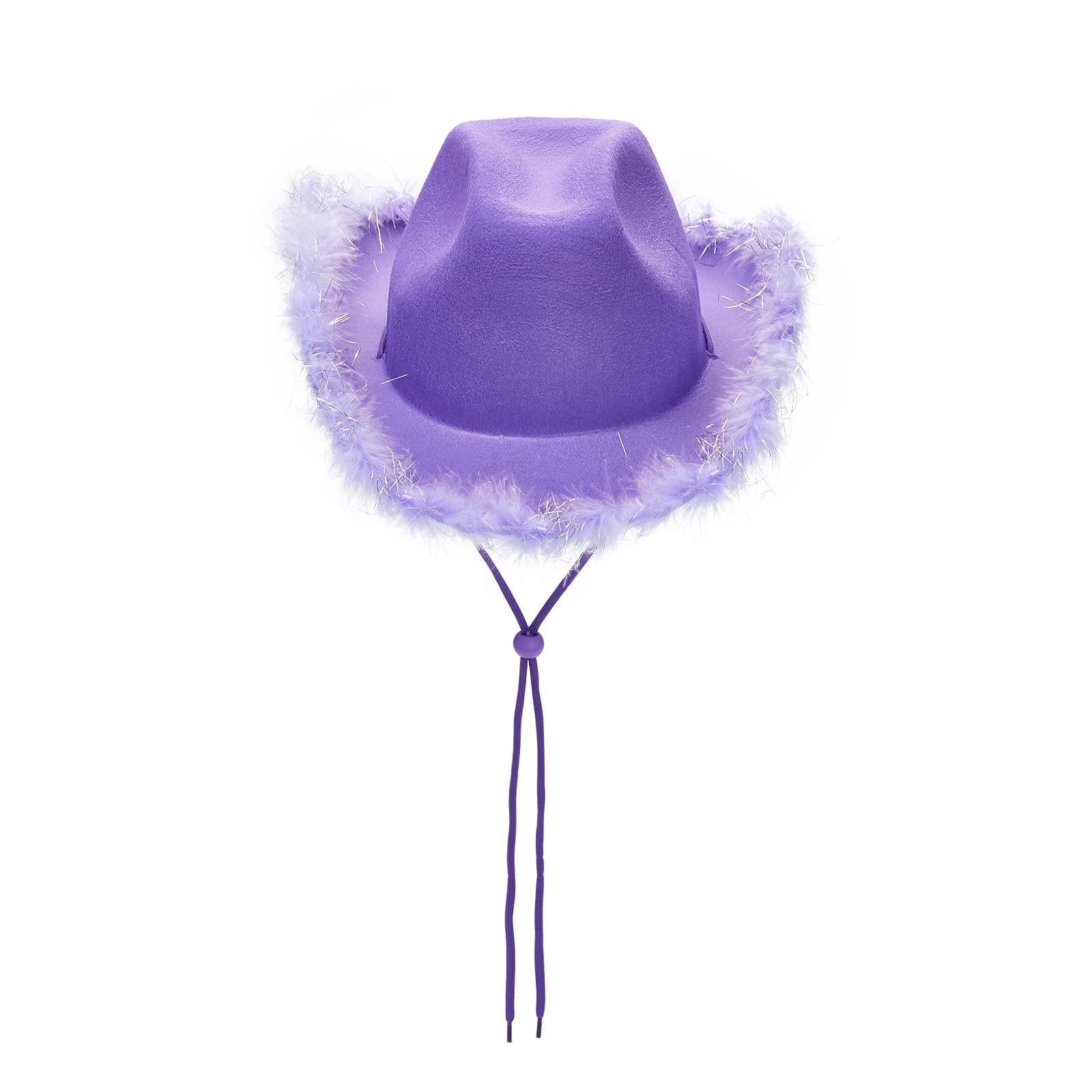 RUIBBWAN Sombreros de vaquero para mujer, sombrero de vaquero de fieltro para disfraz occidental, sombreros de vaquera para mujer, vestido de fiesta
