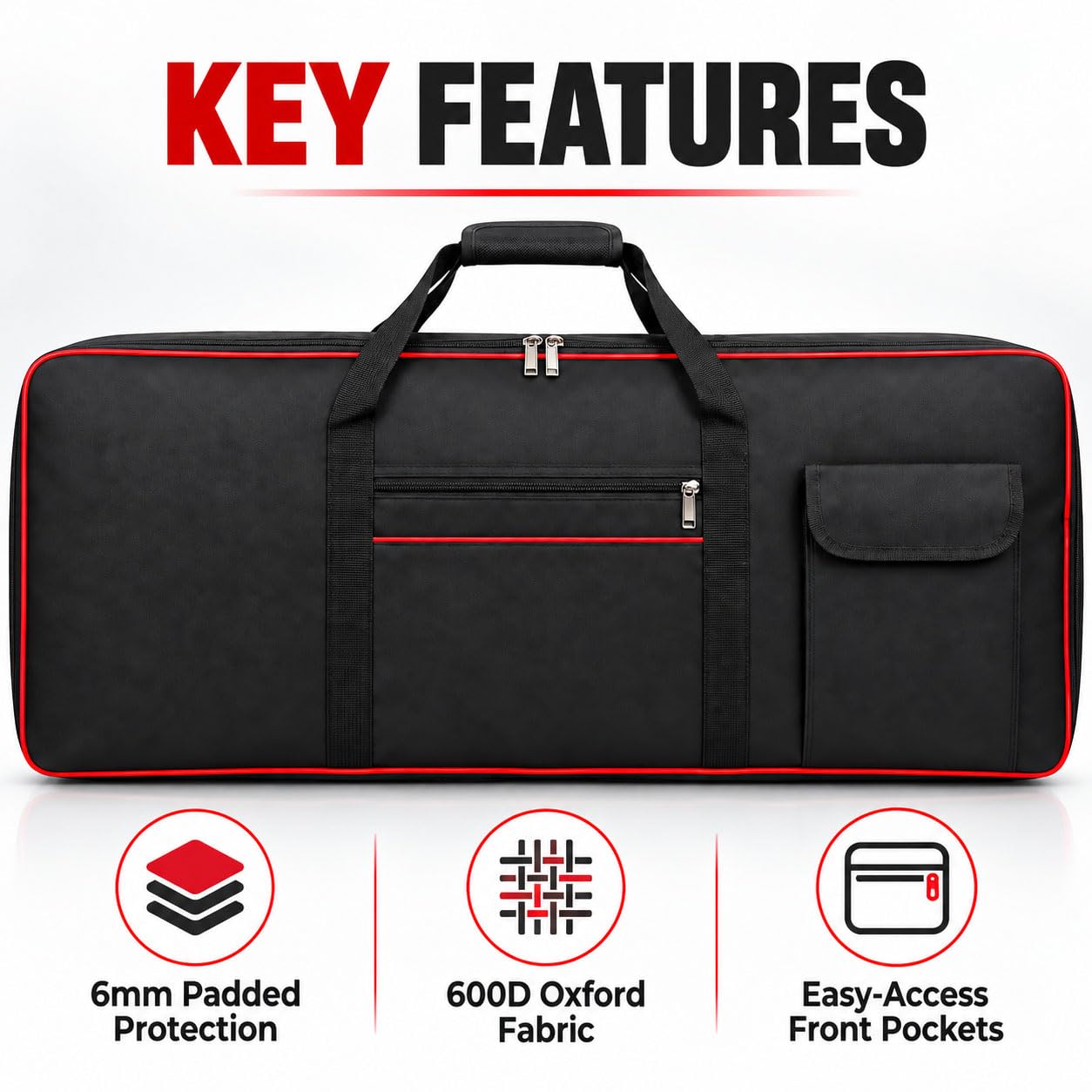 Keyboard Tasche 88 Tasten für Roland FP-60 2017-2020