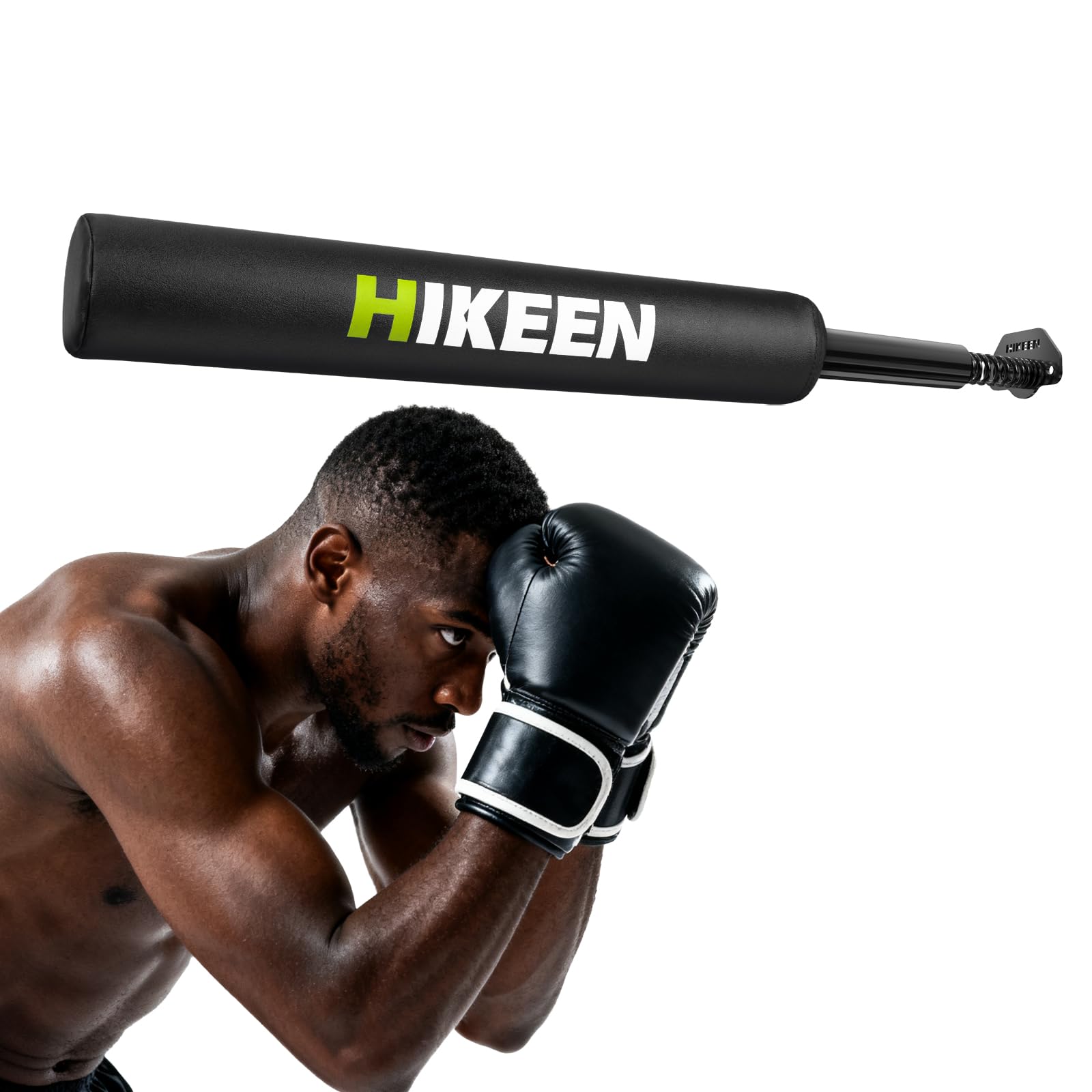 BOOSTEADY Wall Mount MMA Boxing Speed Trainer Punching Spinning Bar