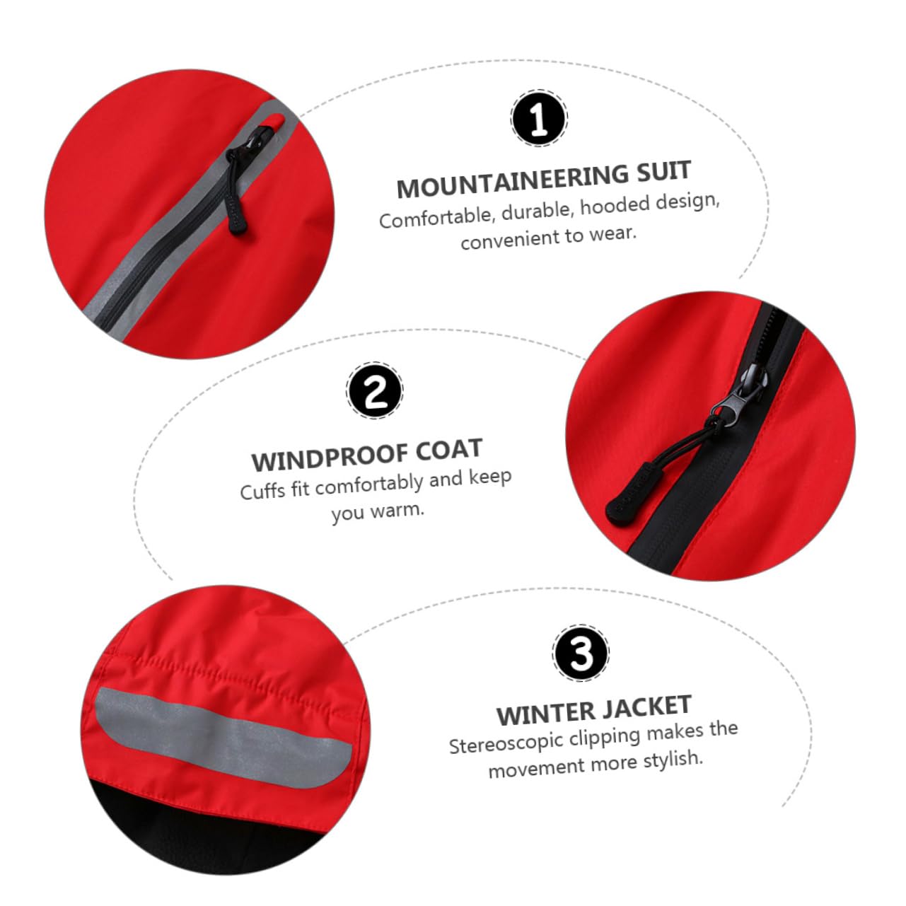 con Cappuccio Leggera per attività Outdoor per e Alpinismo Design Pratico e Stereoscopico