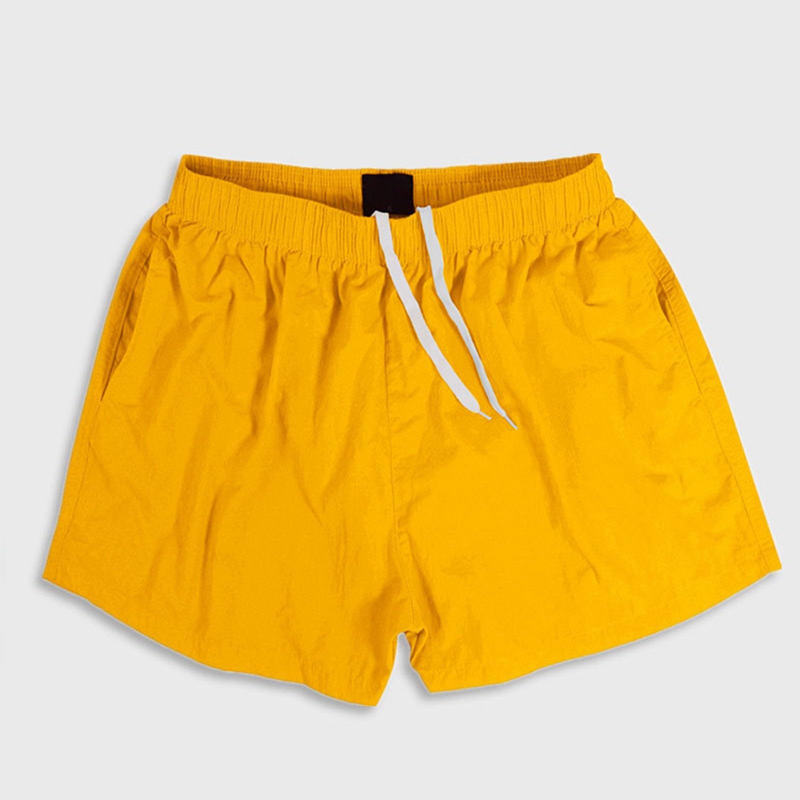Bañador para hombre de secado rápido, pantalones cortos de baño cómodos, pantalones cortos de baño para hombre, transpirables, pantalones deportivos para correr, pantalones cortos para hombre,