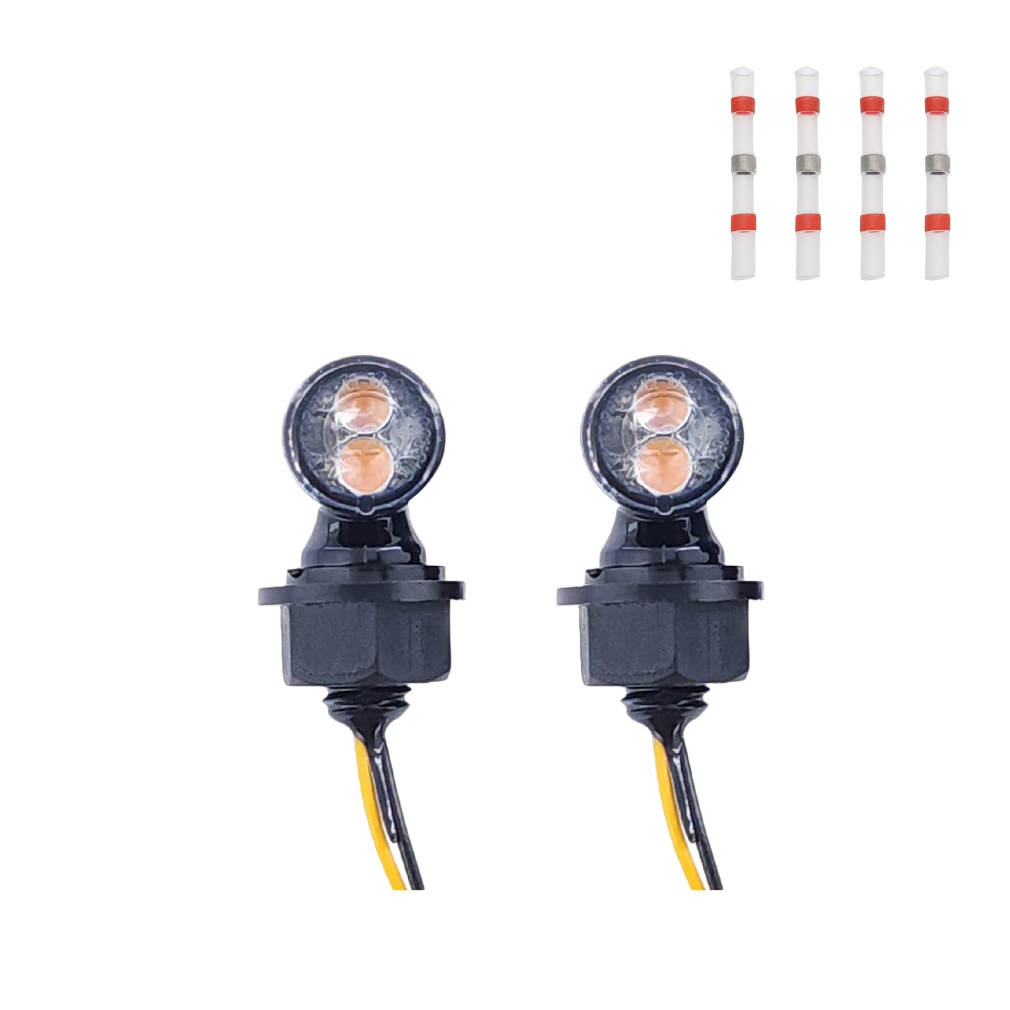 Amazon | BAR AUTOTECH バイク用 LEDウインカー 汎用 2個セット 超小型