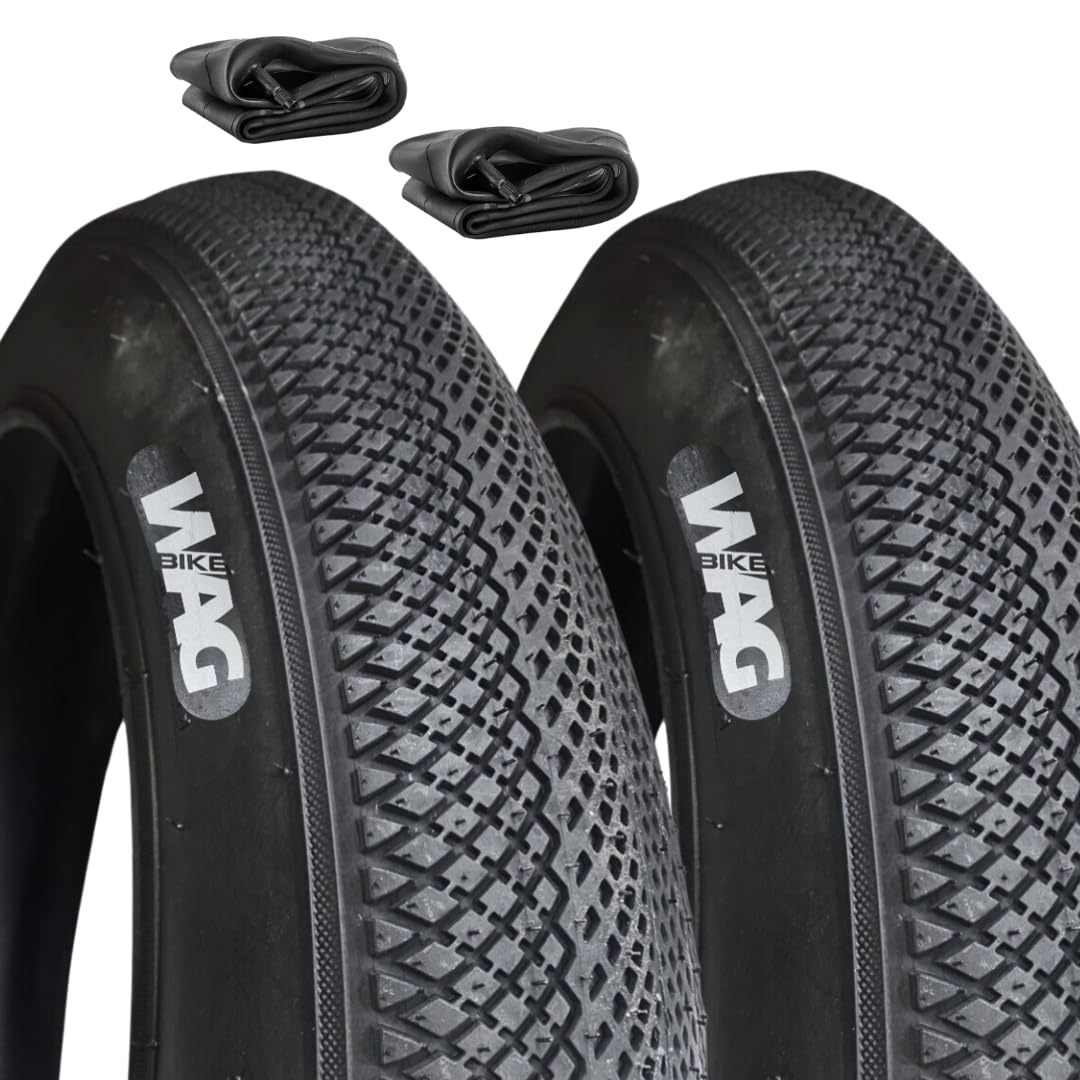 2 neumáticos 20 x 4.0 + cámaras de aire par neumáticos Slick Fat Bike E-Bike ruedas 20"