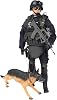 YEIBOBO ! Highly Detail Special Forces 12inch Action Figure with Dog, 2024 New Upgrade Peace Mission Military Soldier Action Figures