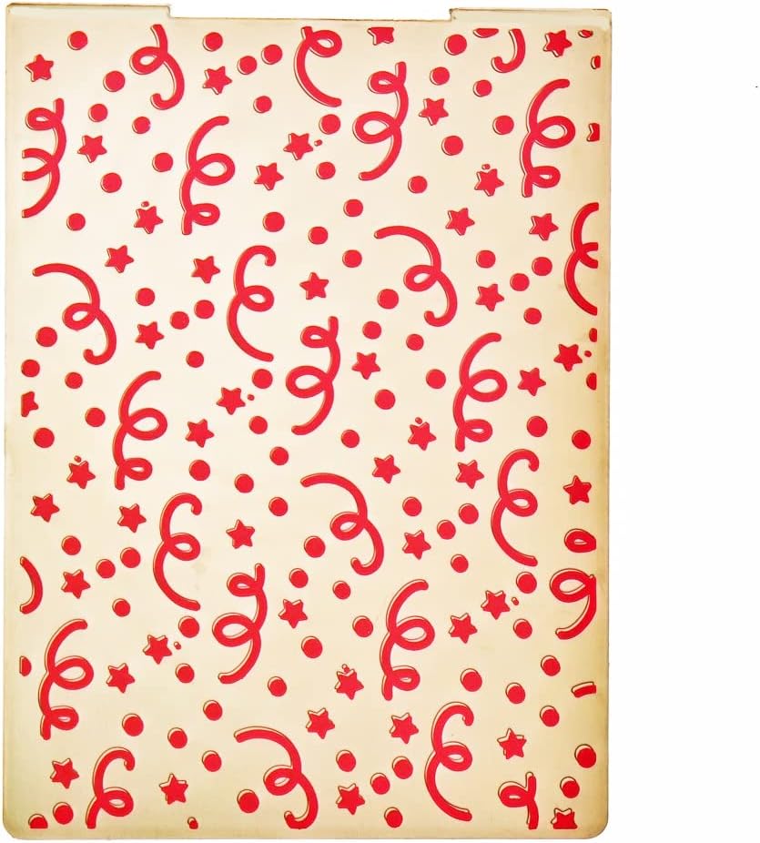 Star Dots Plastic Embossing Folders for Card Making Scrapbooking and Other Paper Crafts 22051852