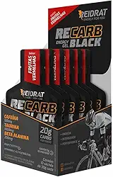 Reidrat Recarb Energy Gel Black Pro Beta - 10 Sachês 30G Frutas Vermelhas -