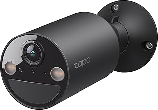 Tapo TP-Link Wireless Outdoor Security Camera, 1080p, Battery Life up to 180 Days, Free Person Detection, SD/Cloud Storag…