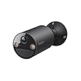 Tapo by TP-Link Wireless Outdoor Security Camera, 1080P, Up to 180 Days Battery Life, Free Person Detection, SD/Cloud Storage, Spotlight Color Night Vision, Alarm, No Hub Needed, Black, C403
